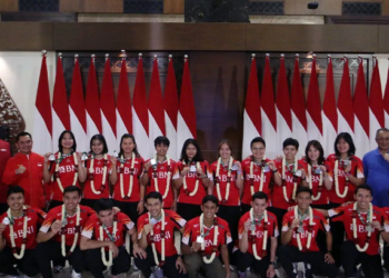 Atlet Tim Bulu Tangkis Piala Thomas dan Uber Indonesia Kembali ke Tanah Air
