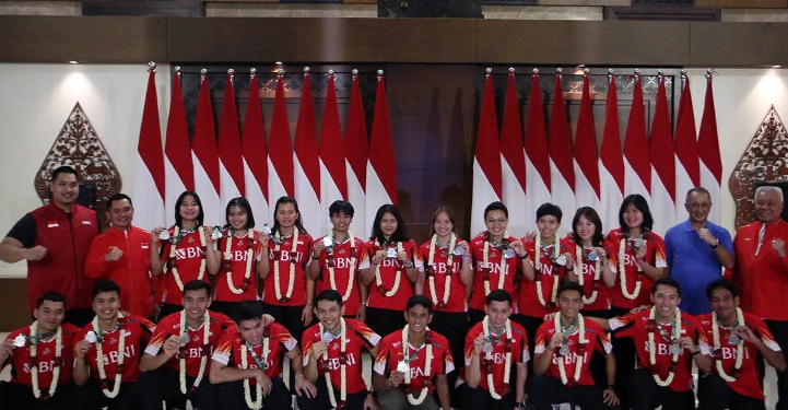 Atlet Tim Bulu Tangkis Piala Thomas dan Uber Indonesia Kembali ke Tanah Air