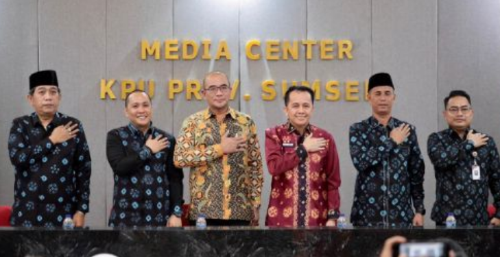 Pj Gubernur Sumatera Selatan Agus Fatoni Luncurkan Pemilihan Gubernur dan Wakil Gubernur 2024-2029