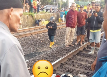 Perempuan Pemulung Tewas Ditabrak Kereta Api Babaranjang di Rel Pasar Kota Prabumulih