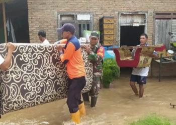 BNPB ingatkan warga di Pringsewu antisipasi banjir susulan