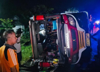 Sopir Bus Study Tour SDN Kabur Usai Kecelakaan Tragis di OKI, Dua Nyawa Melayang