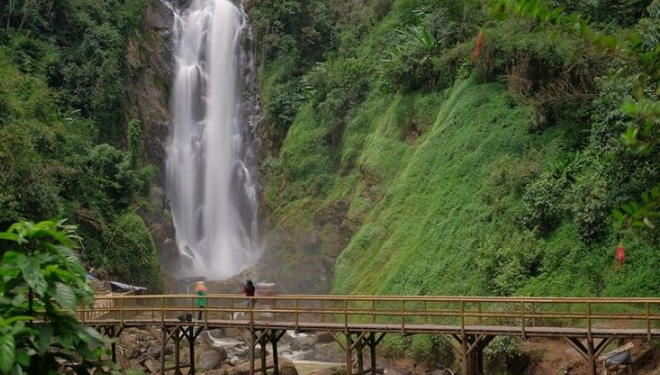 Air Terjun Bedegung di Sumatera Selatan
