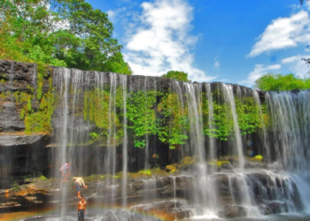 Air Terjun Temam di Kota Lubuklinggau