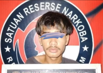 Pelaku Pengedar Sabu di Muara Enim Diamankan Aparat Kepolisian saat Menunggu Pembeli