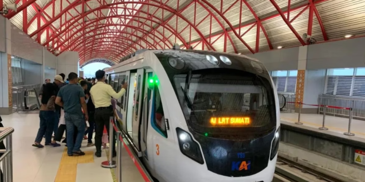 Operasional LRT Sumsel dihentikan akibat pemadaman listrik