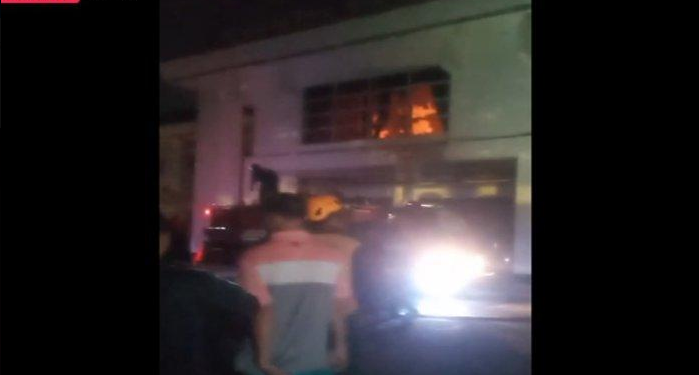 Kantor Pemkab OKU Kebakaran, Petugas Berjibaku Padamkan Api di Ruang Kerja Bupati