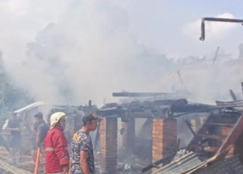 Ditinggal Pemilik ke Kebun, Rumah Panggung di PALI Hangus Terbakar, Tak Ada yang Tersisa