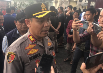 Ada Suara Ledakan, 7 Kios Depan Stasiun KA Lubuk Linggau Terbakar, Ini Penjelasan Polisi