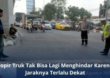 Nekat Terobos Lampu Merah, Driver Ojol Tewas Tertabrak Truk di Fly Over TAA Palembang