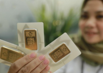 Emas Dunia Rekor, Harga Emas Antam Hari Ini Malah Turun Rp 4.000