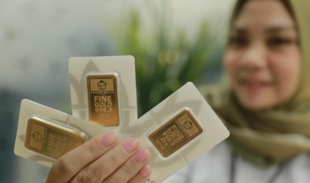 Emas Dunia Rekor, Harga Emas Antam Hari Ini Malah Turun Rp 4.000