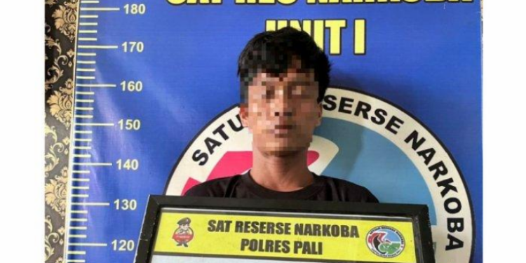 Jadikan Kantor Camat Tempat Transaksi Narkoba, Pemuda PALI Ditangkap, Sempat Buang BB Saat Disergap