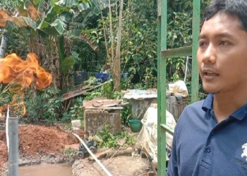 Gali Sumur Buat Usaha Air Galon Malah Muncul Semburan Gas di OKU, Arif Pasrah Rugi Modal Rp 15 Juta