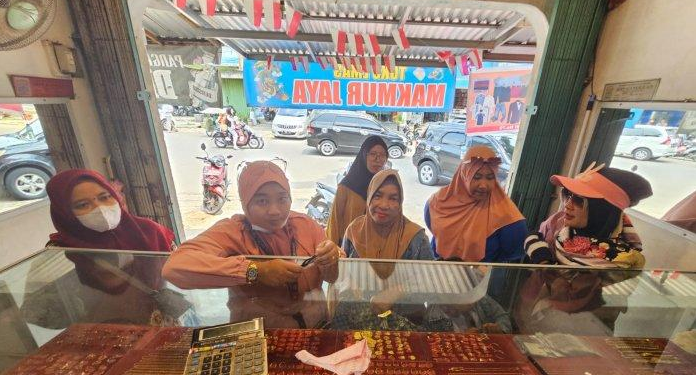 Harga Emas Kini Tembus Rp 7,7 Juta Persuku, Jadi Rekor Termahal Selama Ini di Palembang