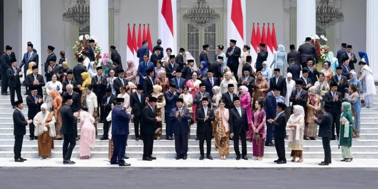 Daftar Lengkap Menteri dan Wakil Menteri Kabinet Merah Putih 2024-2029