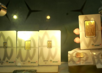 Harga Emas Hari Ini Naik Tipis ke Rp1.491.000 per Gram