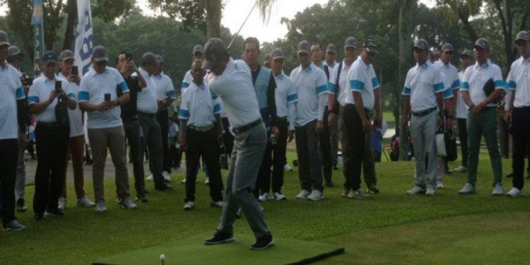 Ratusan Pemain Golf Ikuti Turnamen Golf Piala Pangdam II Sriwijaya di Palembang