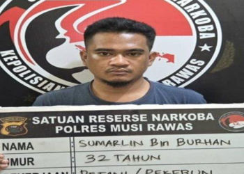 Kerap Buat Resah, Sumarlin Pengedar Narkoba di Musi Rawas Dilaporkan Warga ke Polisi