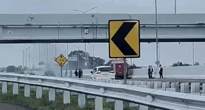 Mobil Terbakar di Tol Palembang-Indralaya Ternyata Ambulans, Hutama Karya Ungkap Kronologi