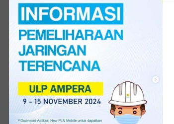 INFO Pemadaman Listrik di Sejumlah Wilayah di Palembang Hari Ini 12 November, Khususnya ULP Ampera
