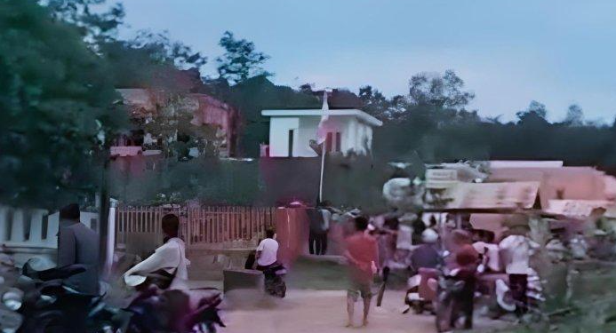 Pakai Linggis, Warga Serang Polsek Pangkalan Lampam OKI Sumsel dan Bebaskan Paksa 2 Tahanan Narkoba