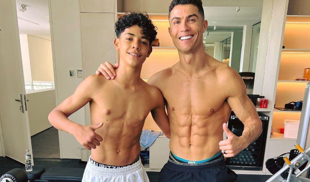 Tinggi Ronaldo Jr Hampir Menyamai Sang Ayah, Berapa Cm Tinggi Sebenarnya?
