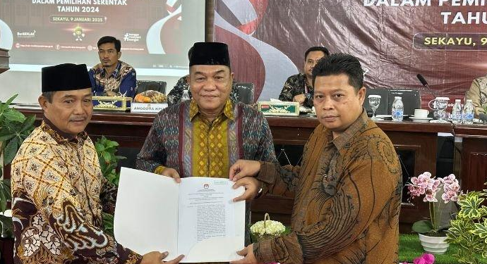 Ditetapkan Sebagai Pemenang di Pilkada Muba 2024, Toha Tohet Segera Berantas Kemiskinan