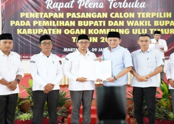 Lanosin-Yudha Menang di Pilkada OKU Timur 2024, Siap Jalankan Program Maju Lebih Mulia Periode 2