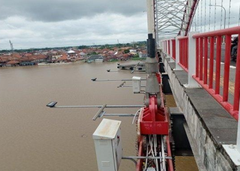 Warga Kesal Kabel Lampu LED di Jembatan Musi 6 Palembang Diduga Dicuri, Minta Aparat Hukum Bertindak