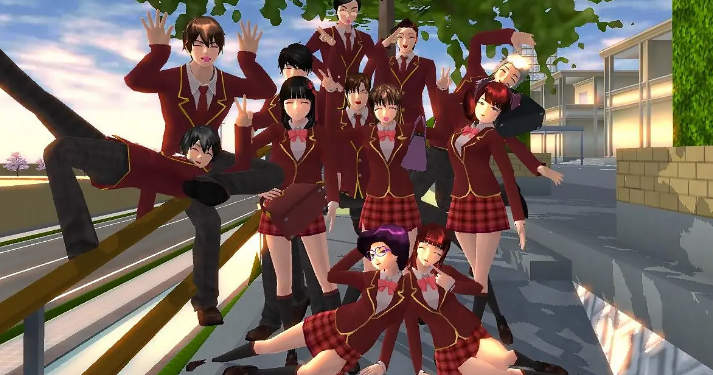 cara menyelesaikan misi tanda tanya di Sakura School Simulator