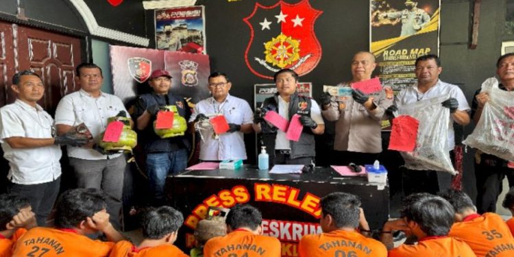 Polres Lubuklinggau Bongkar 88 Kasus Kejahatan 3C, Pelaku Didominasi Remaja