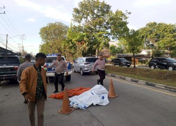 Terserempet Truk di Palembang, Wanita Paruh Baya Tewas di Tempat — Identitas Baru Terungkap Kemudian
