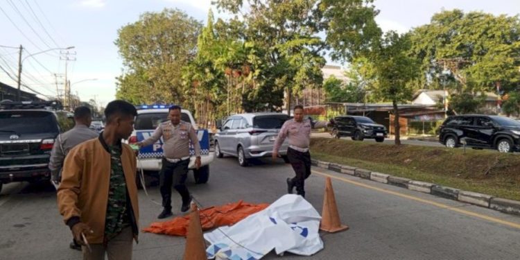 Terserempet Truk di Palembang, Wanita Paruh Baya Tewas di Tempat — Identitas Baru Terungkap Kemudian