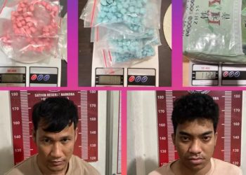 Polres Muratara Tangkap Kurir Narkoba Asal Riau, 1,1 Kg Sabu dan 1.150 Butir Ekstasi Diamankan
