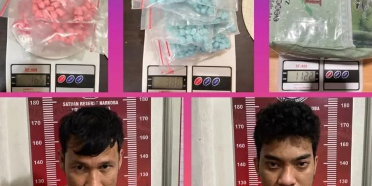 Polres Muratara Tangkap Kurir Narkoba Asal Riau, 1,1 Kg Sabu dan 1.150 Butir Ekstasi Diamankan