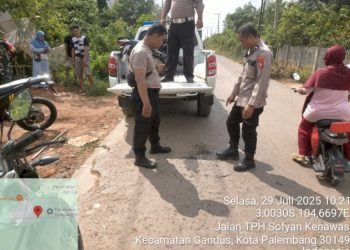 Remaja di Palembang Luka Serius Setelah Diserempet Dump Truk, Diduga Berkendara Melawan Arus