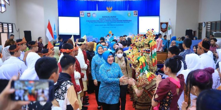 TP PKK Sumsel dan PKK Pusat Edukasi Generasi Muda soal Bahaya Pinjaman Online, Narkoba, dan Judi Digital