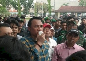 Ketua DPRD Sumsel Temui Mahasiswa, Aksi Unjuk Rasa Berakhir Damai