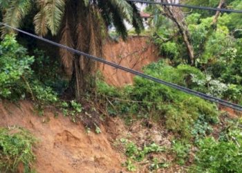 Tanah Longsor Ancam Jalan Nasional di Musi Rawas, Lintasan Dekat Jembatan Air Beliti Mulai Terkikis